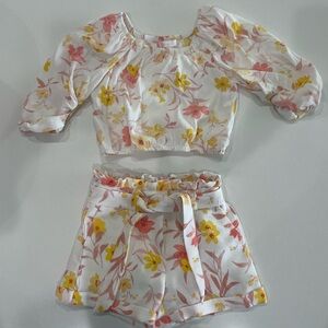 GB Girls Floral Set